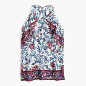 NWT Point Sur for J. Crew ruffled tank top